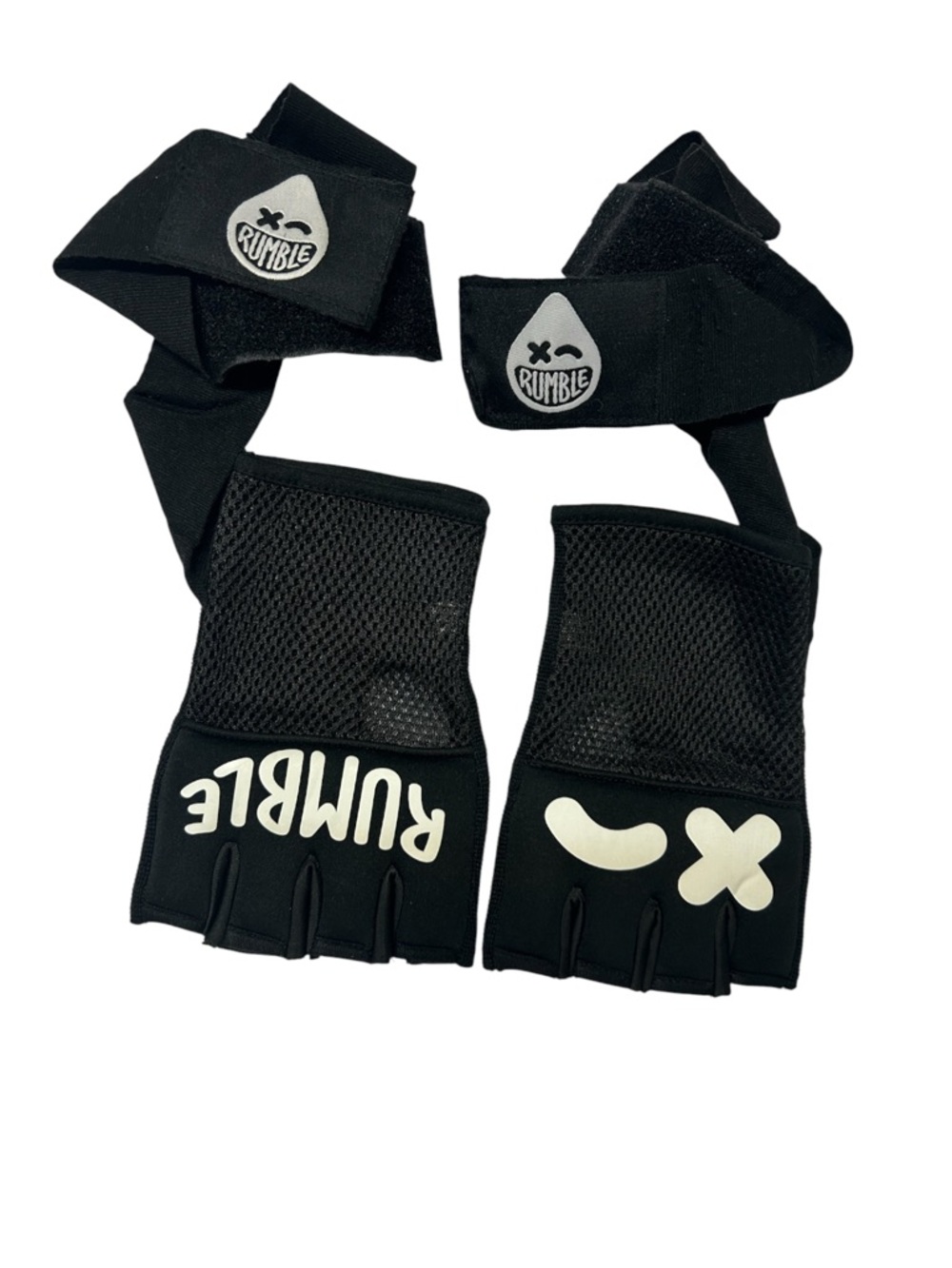 Rumble Boxing Set Gloves + Hand Wraps + Bag Training Workout Bundle